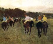 Edgar Degas Racecourse oil painting artist